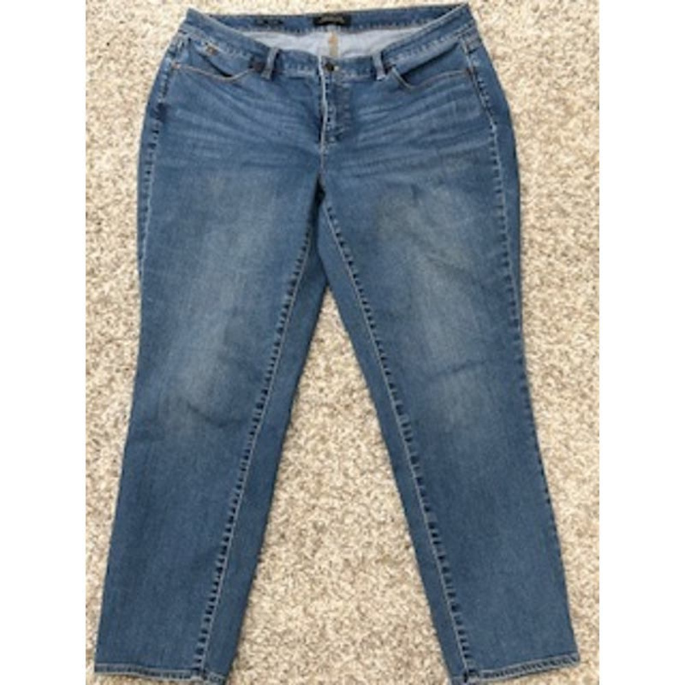 Talbots Flawless Five-Pocket Jeans Slim Ankle Women's Sz. 14